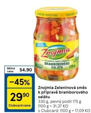 Směs do bramborového salátu Znojmia