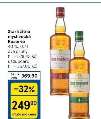 Stará žitná myslivecká Reservé