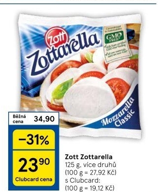 Sýr Zottarella Zott
