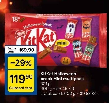 Tyčinka Kit Kat Nestlé
