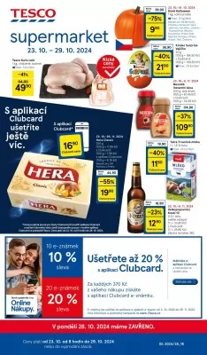 akční leták Tesco 23.10.2024-29.10.2024