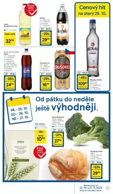 akční leták Tesco 23.10.2024-29.10.2024
