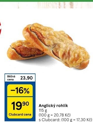 Anglický rohlík