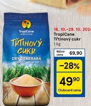 Cukr třtinový TropiCane