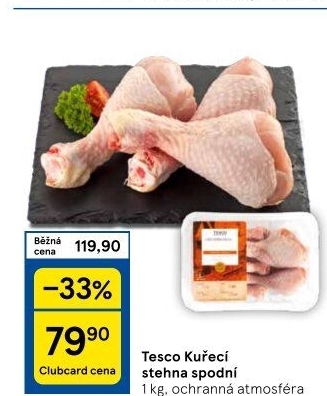 Kuřecí stehna Tesco