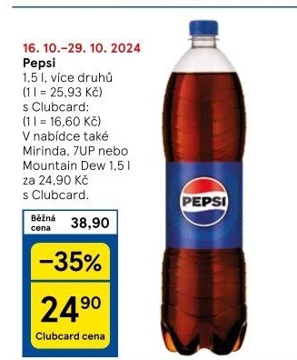 Limonáda Pepsi