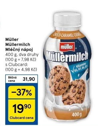 Nápoj mléčný Müllermilch Müller