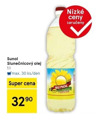 Slunečnicový olej Sunol
