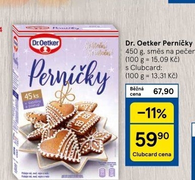 Směs na perníčky Dr. Oetker