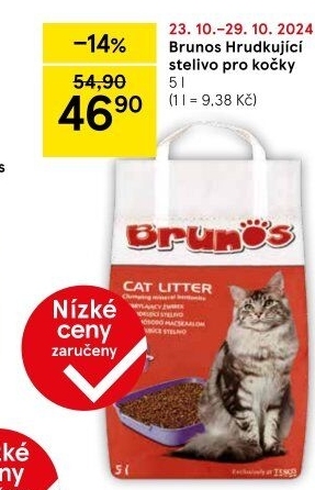 Stelivo pro kočky Brunos