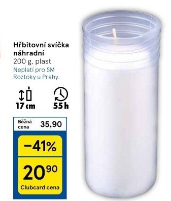 Svíčky hřbitovní - náplň