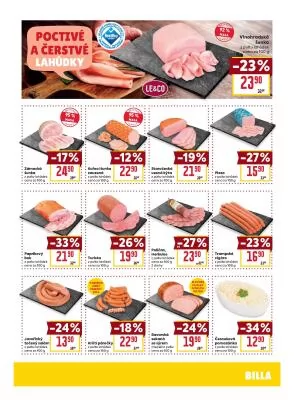 akční leták BILLA 23.10.2024-29.10.2024