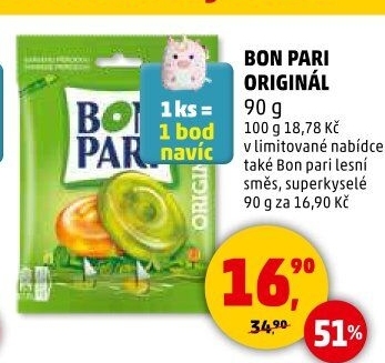Bonbony Bon Pari Nestlé