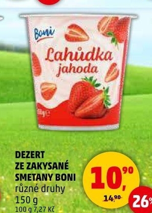 Dezert zakysaný Boni