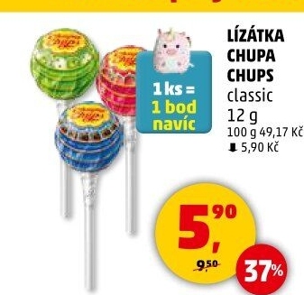 Lízátko Chupa Chups
