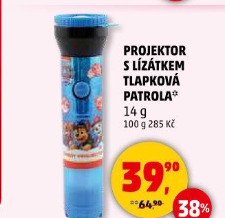 Lízátko s projektorem