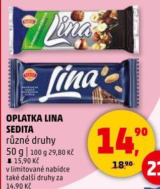 Oplatky Lina Sedita