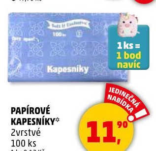 Papírové kapesníčky 2vrstvé Soft&amp