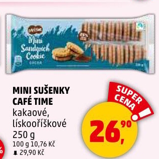 Sušenky slepované Café time