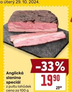 Anglická slanina speciál