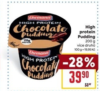 Dezert pudink High protein Ehrmann