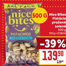 Pistácie pražené Nice Bites