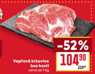 Vepřová krkovice bez kosti