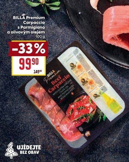Carpaccio Billa Premium