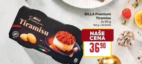 Dezert tiramisu Premium Billa