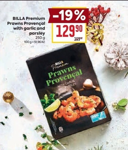 Krevety Prawns Provencal Premium Billa