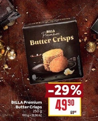 Lupínky Butter Crisps Premium Billa