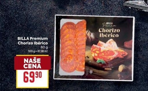 Salám Chorizo Ibérico Premium Billa
