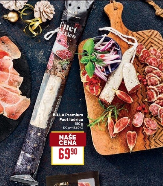 Salám Fuet Iberico Premium Billa