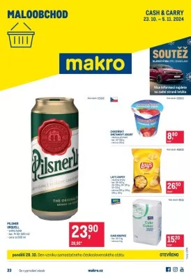 akční leták Makro 23.10.2024-5.11.2024