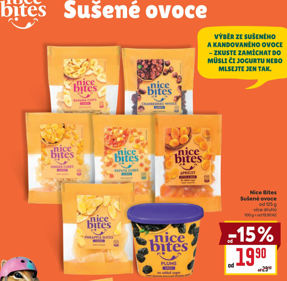 Ovoce sušené Nice Bites