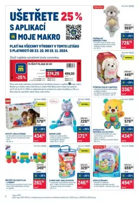 akční leták Makro 23.10.2024-19.11.2024