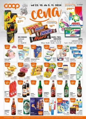 akční leták COOP 23.10.2024-29.10.2024