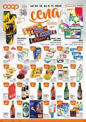 akční leták COOP 23.10.2024-5.11.2024