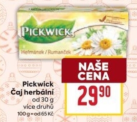 Čaj bylinný Pickwick