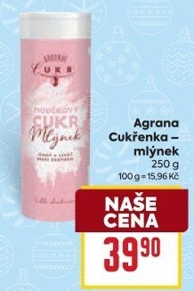 Mlýnek cukr moučka Korunní