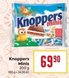 Oplatky Knoppers Minis Storck