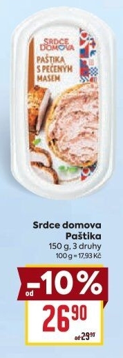 Paštika Srdce Domova
