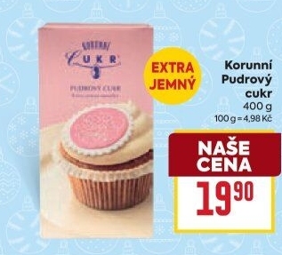 Pudrový cukr Korunní