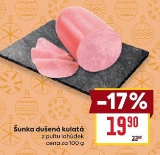 Šunka dušená kulatá