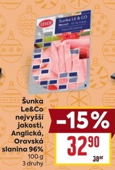 Šunka nejvyšší jakosti LE&amp