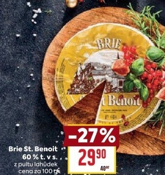Sýr Brie Saint Benoit