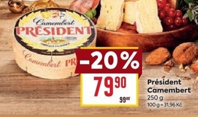 Sýr Camembert Président