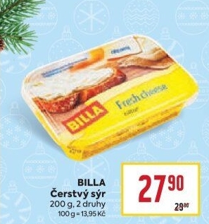 Sýr čerstvý Billa