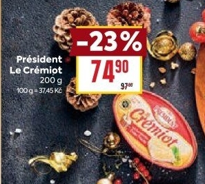 Sýr Le Crémiot Président