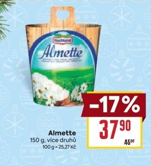 Tvarohový sýr Almette Hochland
